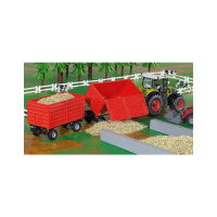 SIKU 2898 - TWEE ASSIGE AANHANGER 1:32